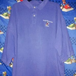 Walt Disney Studios Movers Moving Company Mickey Mouse Employee Polo Shirt 3xl